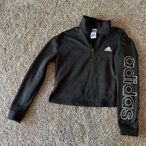 Adidas crop sweatshirt